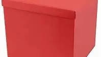 A red box