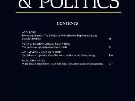 Economics and Politics cover
